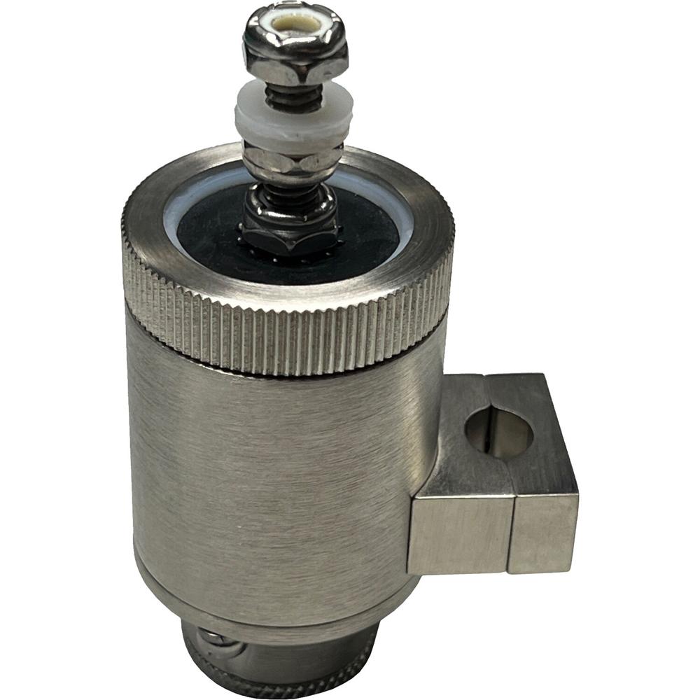 AEA Cushion Mount para Micrófonos R44 y C44 - Satin Nickel, Previene Ruido de Manejo, Con