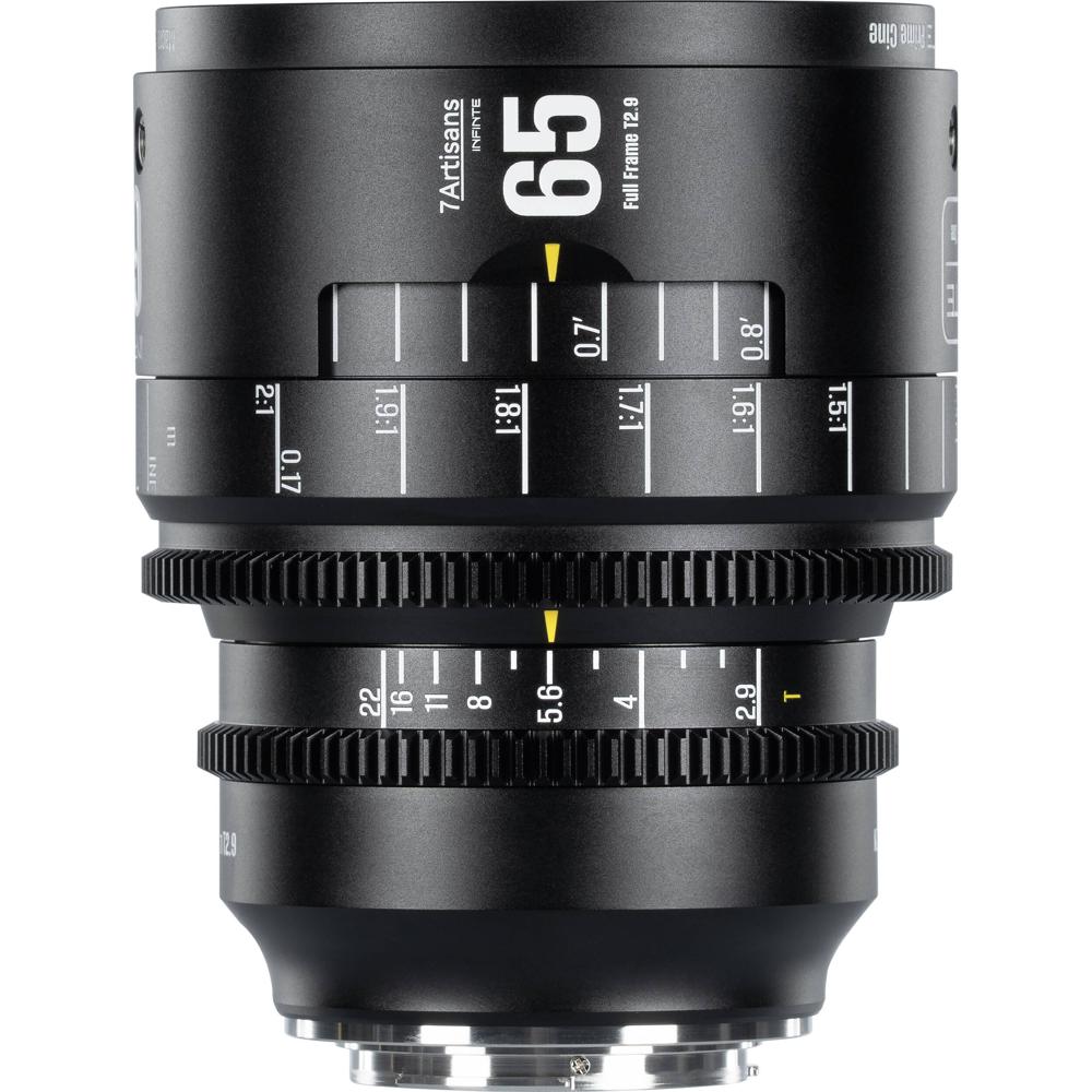 7Artisans INFINTE 65mm T2.9 2x Macro Lens para Canon RF - Apertura T2.9, 6.7"" Distancia MÃ