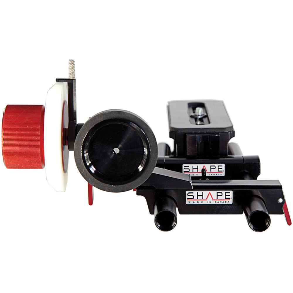 SHAPE Follow Focus Kit 15mm Rods y Riser - Ajuste Horizontal y Vertical, Construcción de