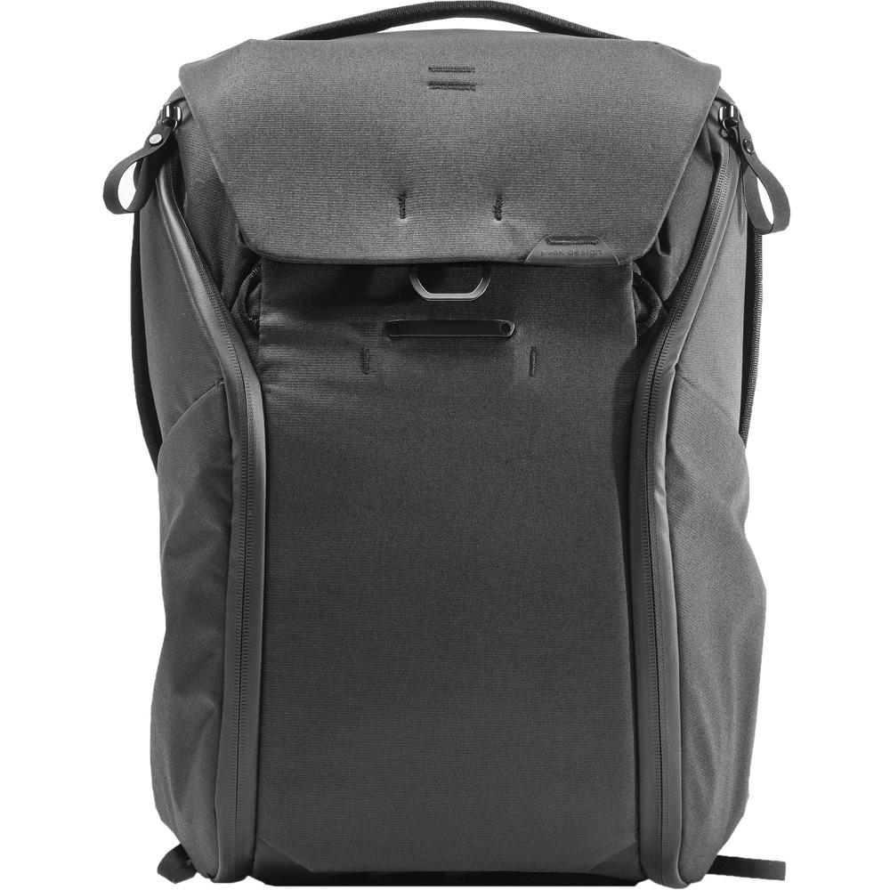 Peak Design Mochila Everyday 20L Negra con Divisores Ajustables y Acceso Lateral