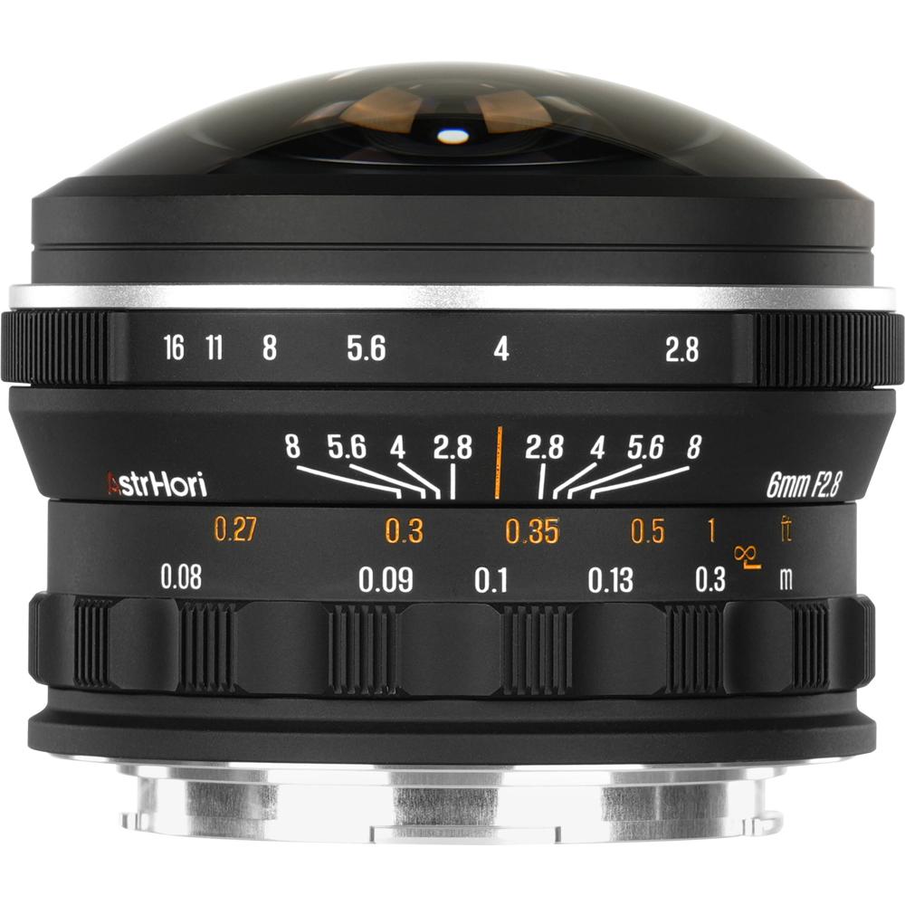 AstrHori 6mm f/2.8 Lente Fisheye para Canon RF - Ultra Gran Angular, Enfoque Manual, 220°