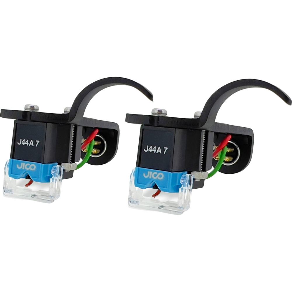 JICO Cartridge de Turntable OMNIA J44A 7 DJ IMP SD con Headshell y Stylus N-44-7, Frecuenc