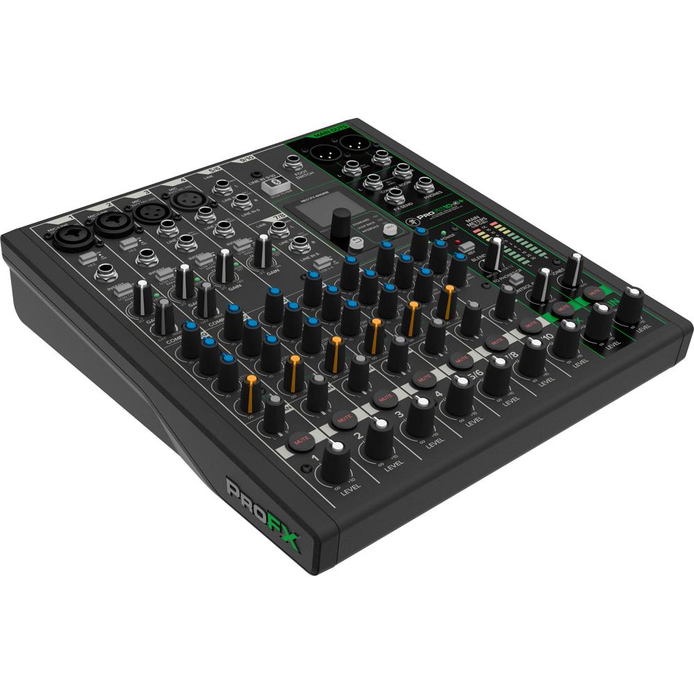 Mackie ProFX10v3+ Mezclador Analógico de 10 Canales con Efectos Integrados, Grabación US