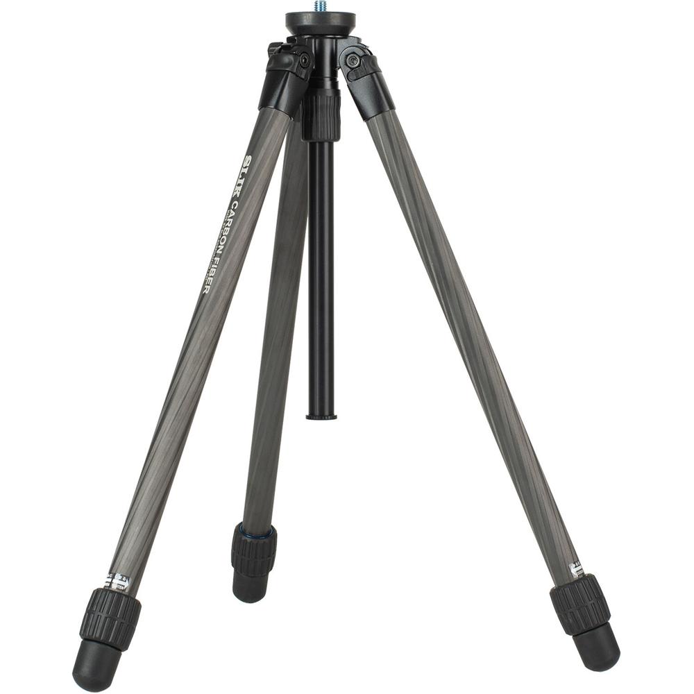SLIK Pro CF-632 Trípode de Carbono 6.6 lb, Altura Máxima 37.5""