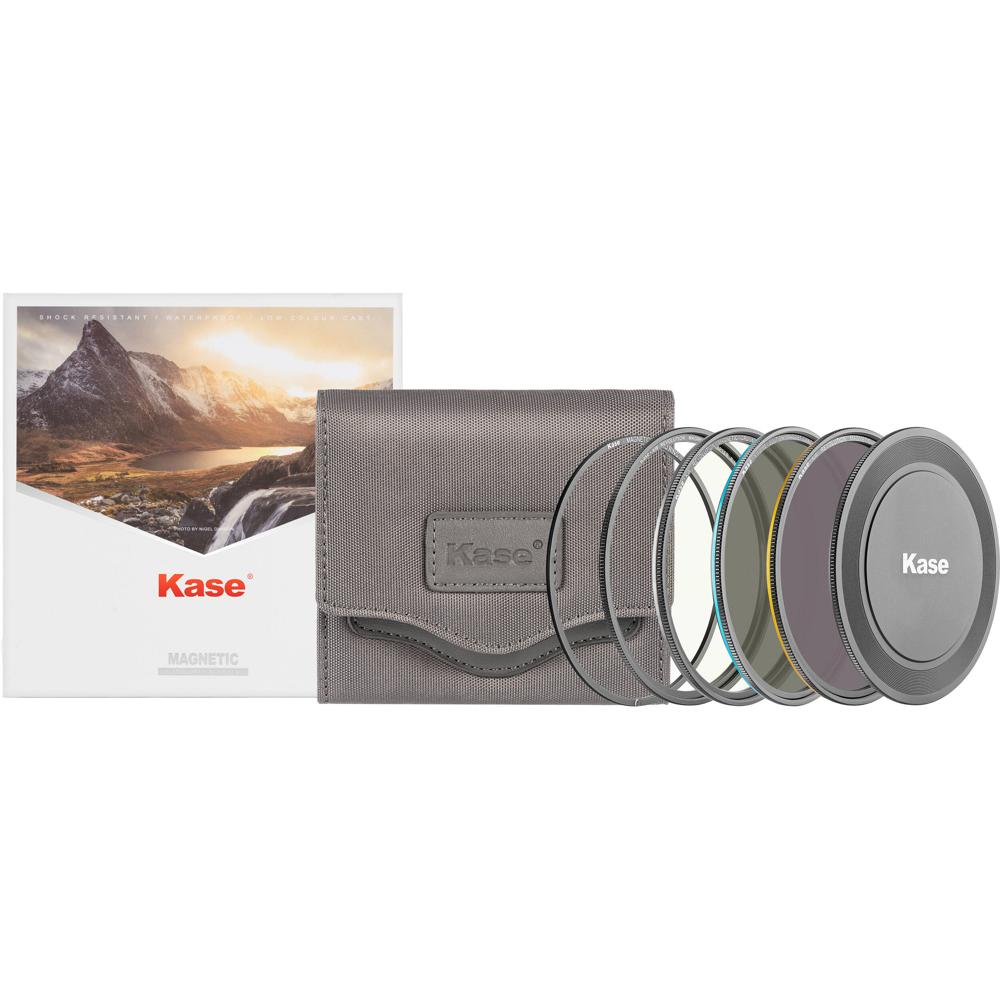 Kase KW Revolution Entry Kit 95mm - Filtros ND8, ND64 y CPL MagnÃ©ticos, Adaptadores MagnÃ