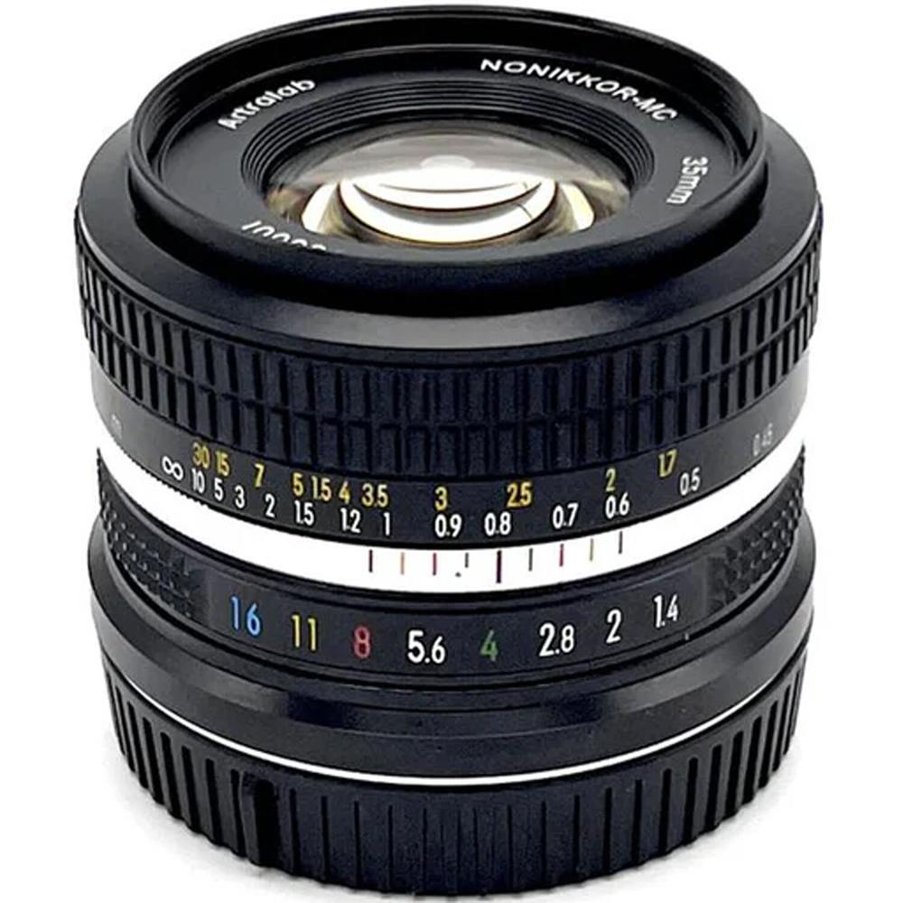 Artra Lab Lente Nonikkor-MC 35mm f/1.4 para Sony E - Gran Angular, Enfoque Manual, Recubri