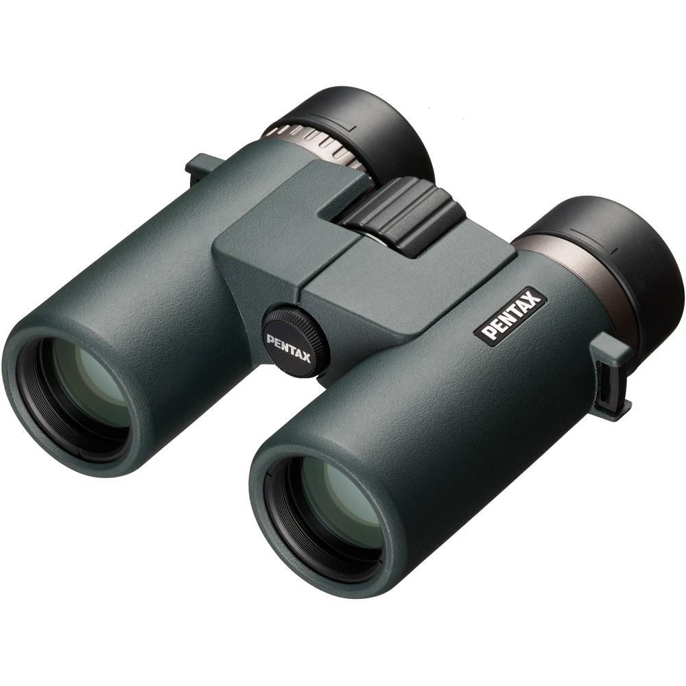 Pentax Binoculares AD 10x32 ED - Compactos, Lentes de 32mm, Antirreflejantes, Impermeables