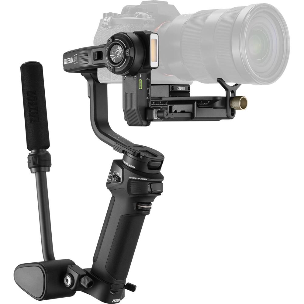 Zhiyun WEEBILL-3 S Gimbal Estabilizador de Mano Combo con Grip Extensible y Mochila, Luz d