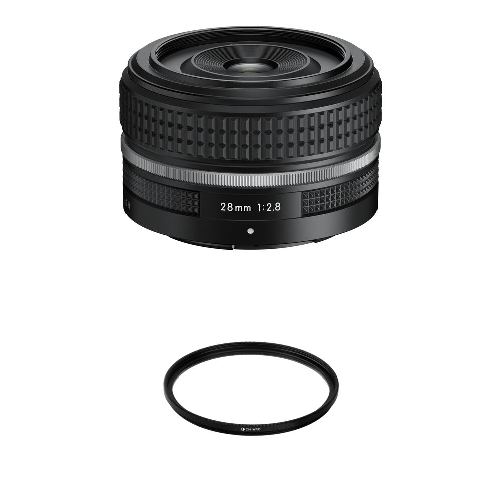 Nikon NIKKOR Z 28mm f/2.8 (SE) Lente con Filtro UV 52mm