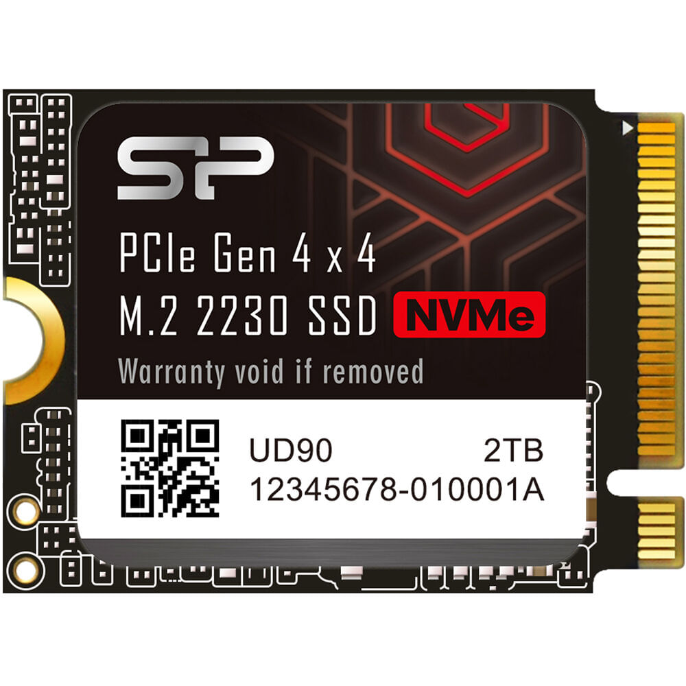 Silicon Power SSD 2TB UD90 M.2 2230 PCIe 4.0 - Lectura hasta 5000 MB/s, Escritura hasta 32