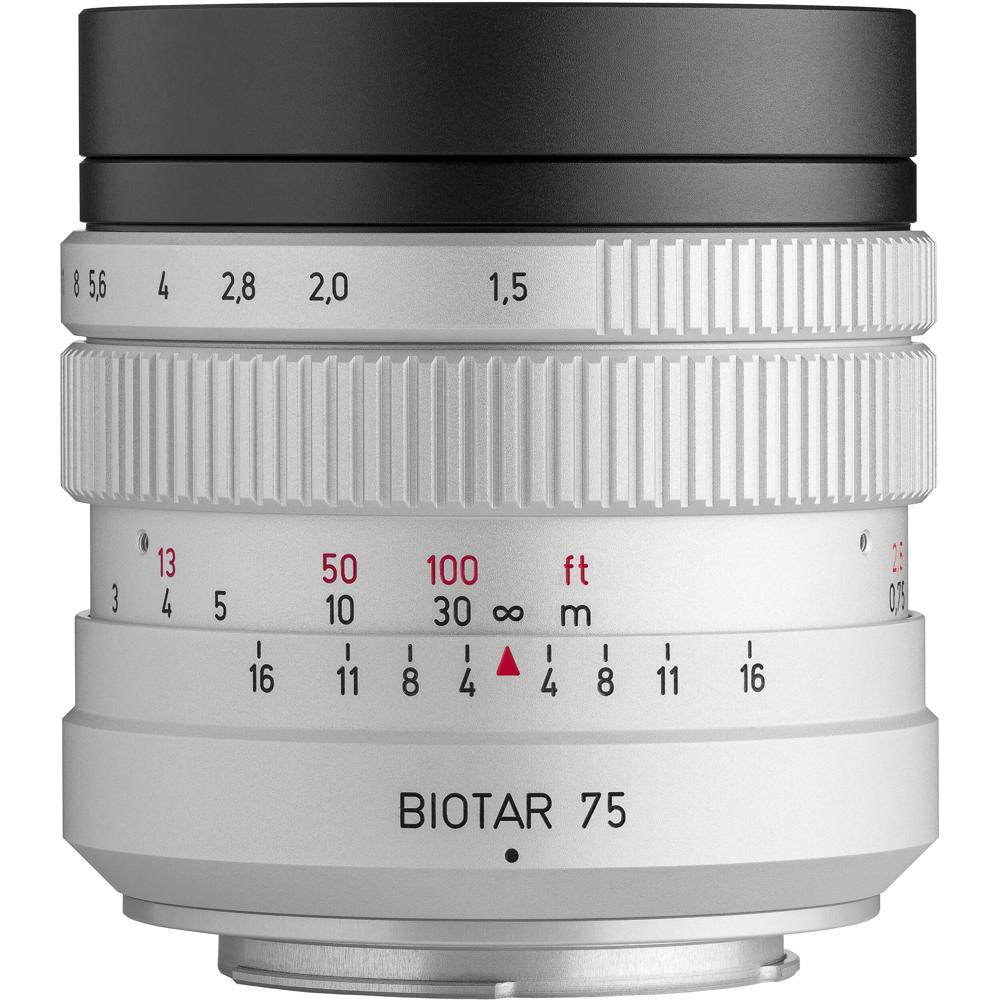 Meyer-Optik Gorlitz Biotar 75mm f/1.5 II - Lente Telefoto para Micro Cuatro Tercios, Abert