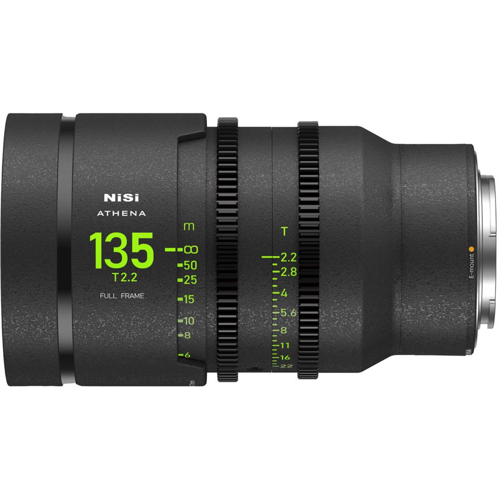 NiSi ATHENA PRIME 135mm T2.2 Lente Full-Frame para Montura Sony E - Bokeh Suave, 300° Rot