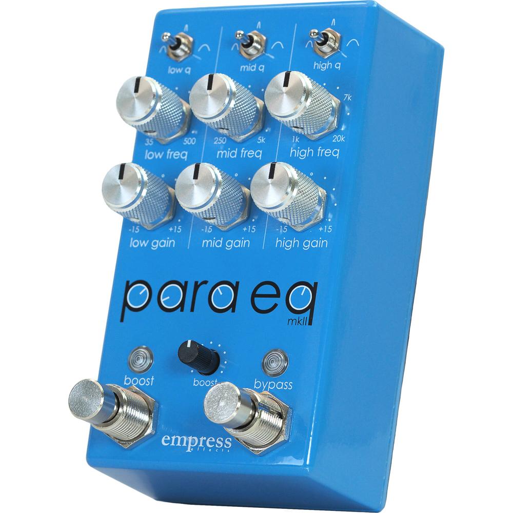 Empress Effects ParaEq MKII Pedal Ecualizador Paramétrico 3-Bandas con Control de Gananci