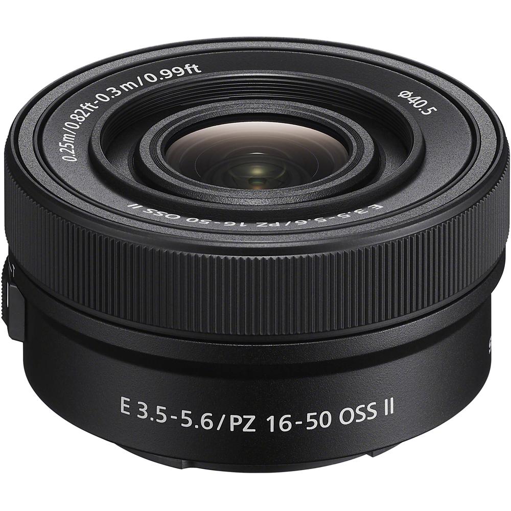 Sony E PZ 16-50mm f/3.5-5.6 OSS II Lens - Estabilización de Imagen y Autofocus