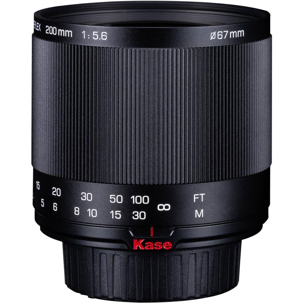 Kase 200mm f/5.6 MC Reflex Mirror Lens Nikon F - Teleobjetivo Manual, Bokeh Donut, Cristal