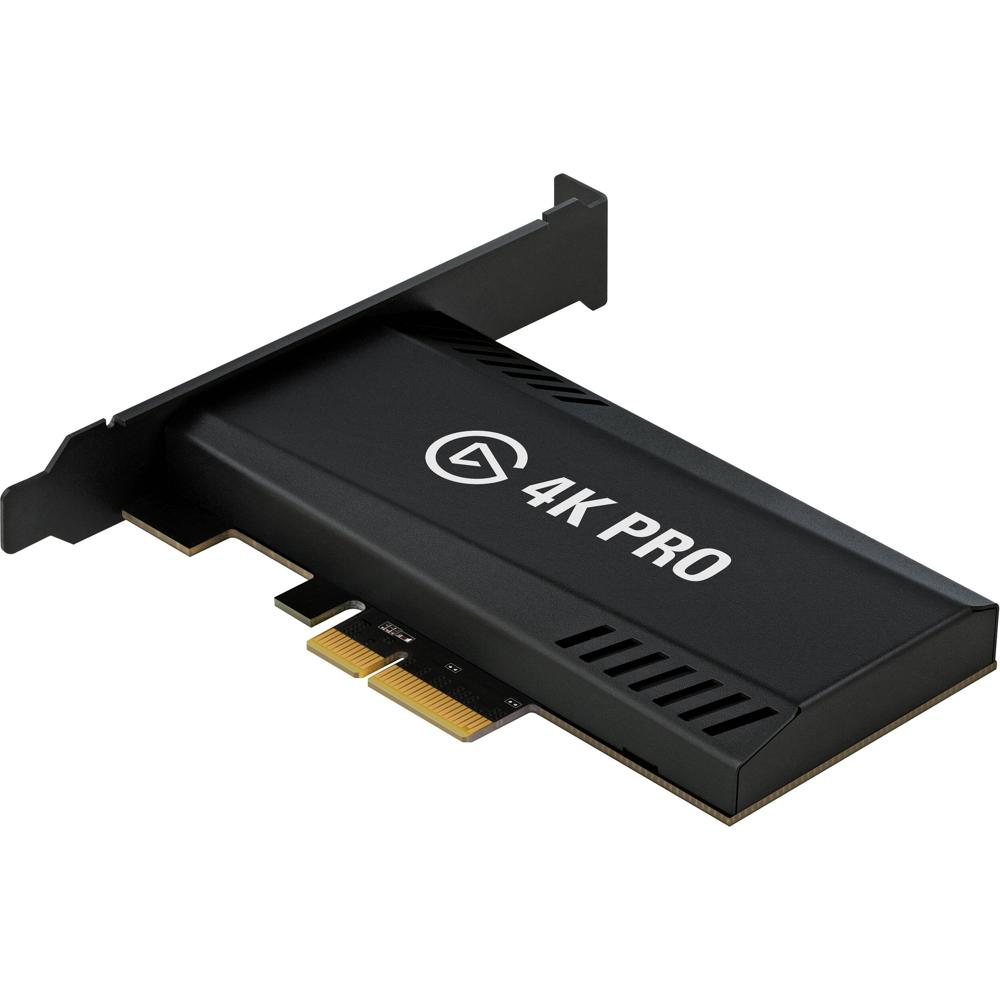 Elgato Game Capture 4K Pro - Captura hasta 4K60, HDMI 2.1, 8K60 Passthrough, Soporte para