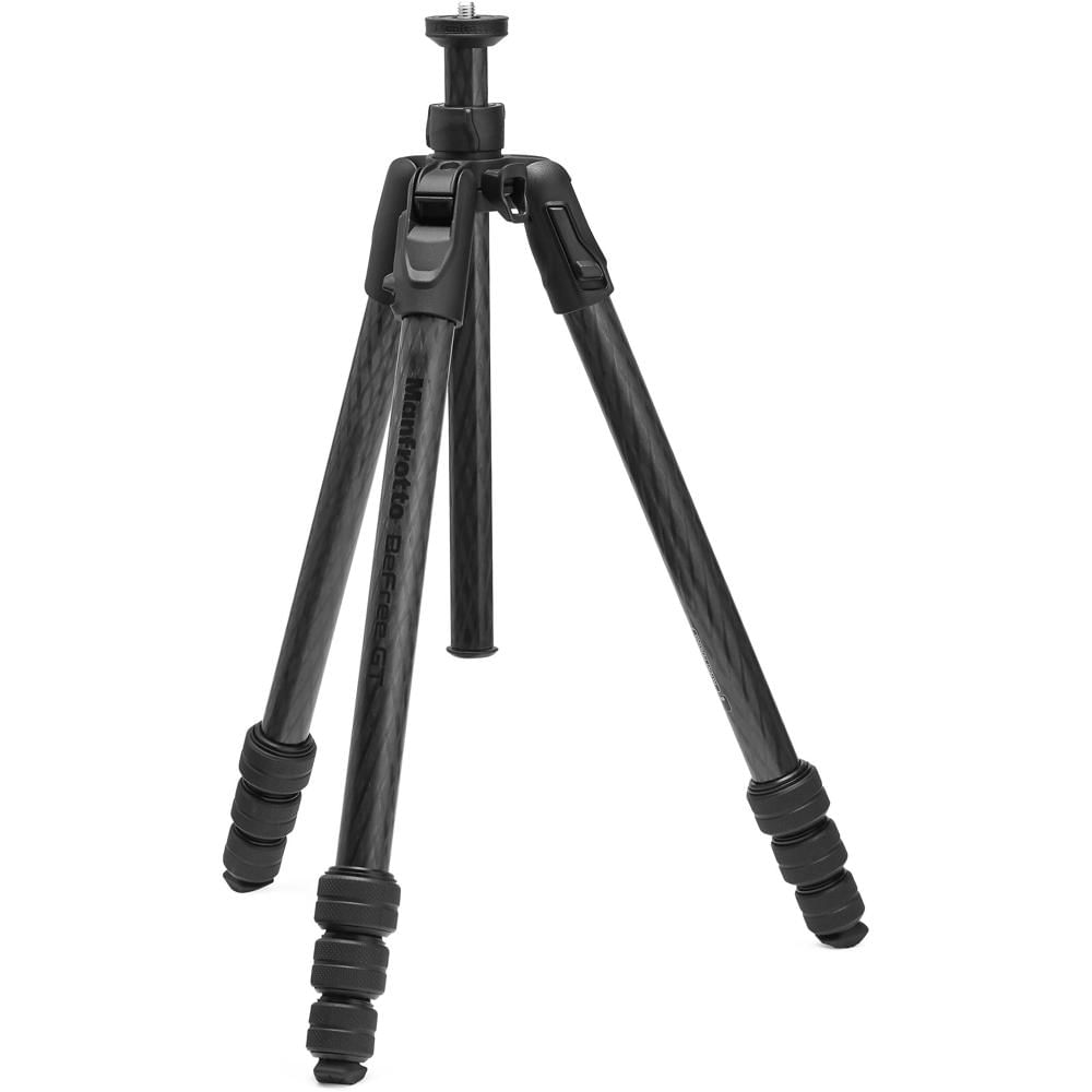 Manfrotto Tripode de Viaje Befree GT PRO Carbono 26.5 lb, Altura Máxima 59""