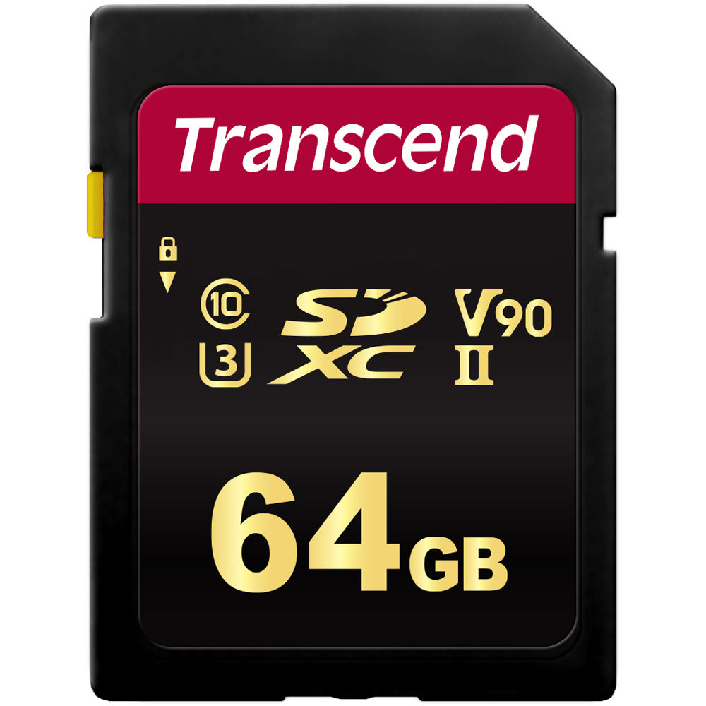 Transcend 700S Tarjeta de Memoria SDXC 64GB UHS-II V90 - Velocidad de Lectura 285 MB/s, Ve