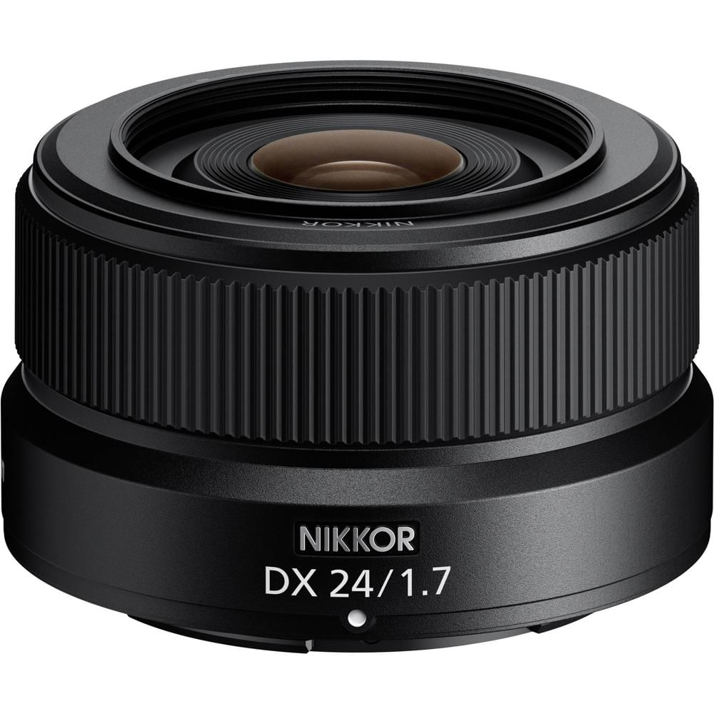 Nikon NIKKOR Z DX 24mm f/1.7 Lens - Gran Apertura, Diseño Resistente al Polvo y la Humeda