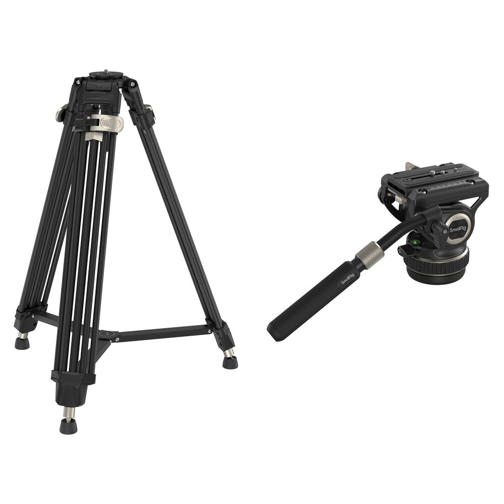 SmallRig Tripode de Aluminio FreeBlazer AD-80 con Cabezal de Video DH10 (75mm Bowl) - Capa