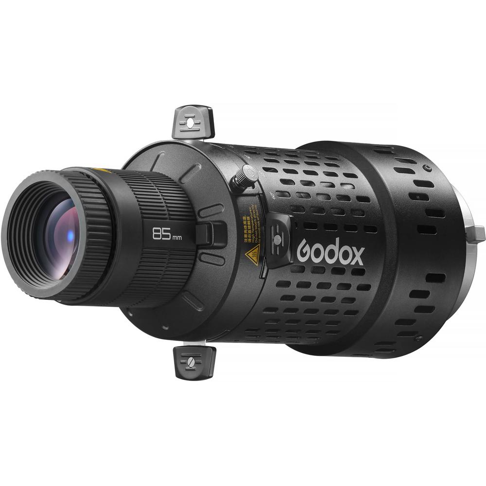 Godox BFP Proyector de Flash para Montura Bowens con Lente Óptica de 85mm y Diseño Rotat
