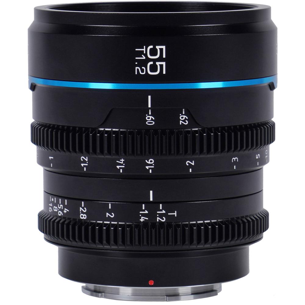 Sirui Night Walker 55mm T1.2 S35 Cine Lens - Montura E, Apertura T1.2, Diseño Compacto y