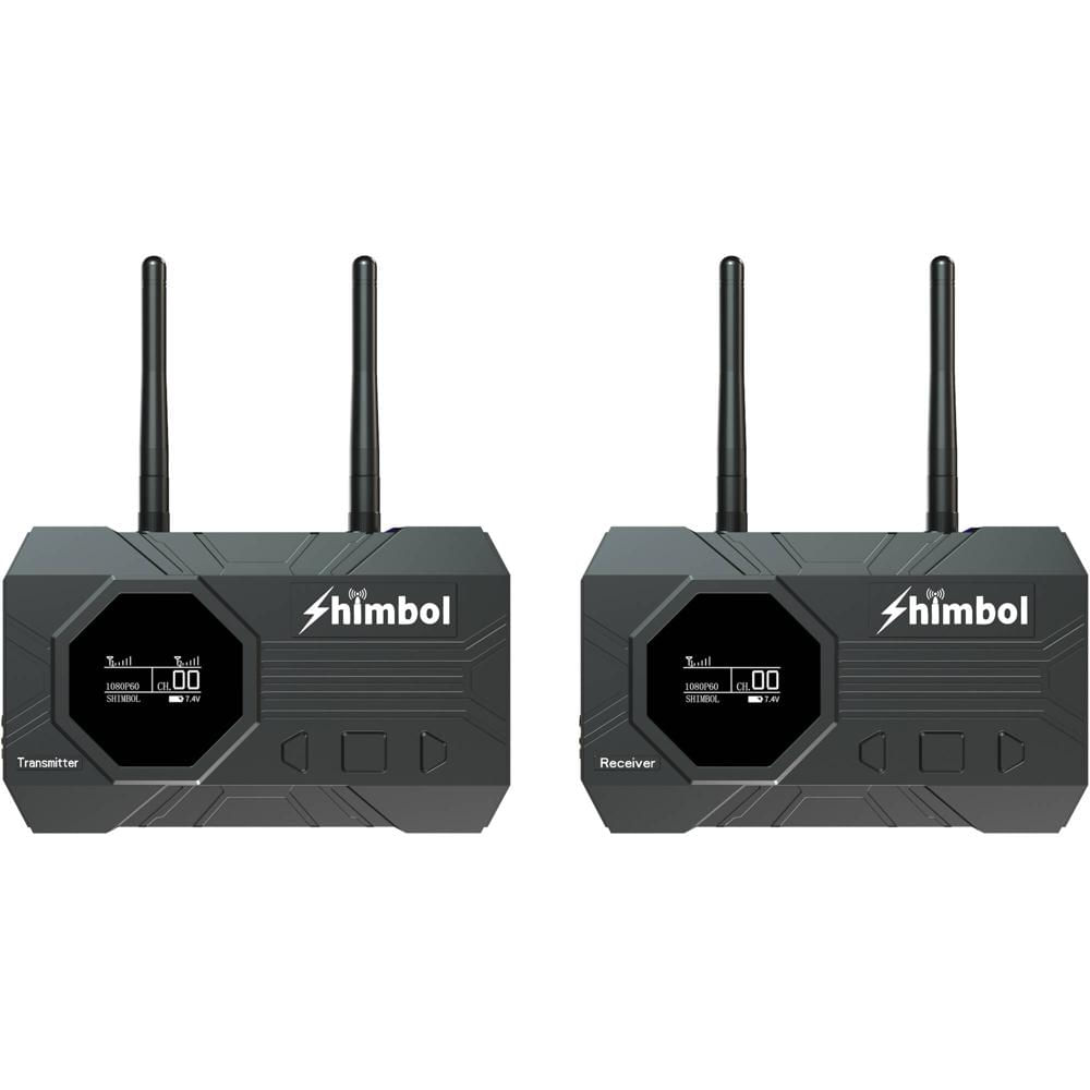 Shimbol ZO1000 Kit Transmisor y Receptor de Video Inalámbrico SDI/HDMI - Transmisión has