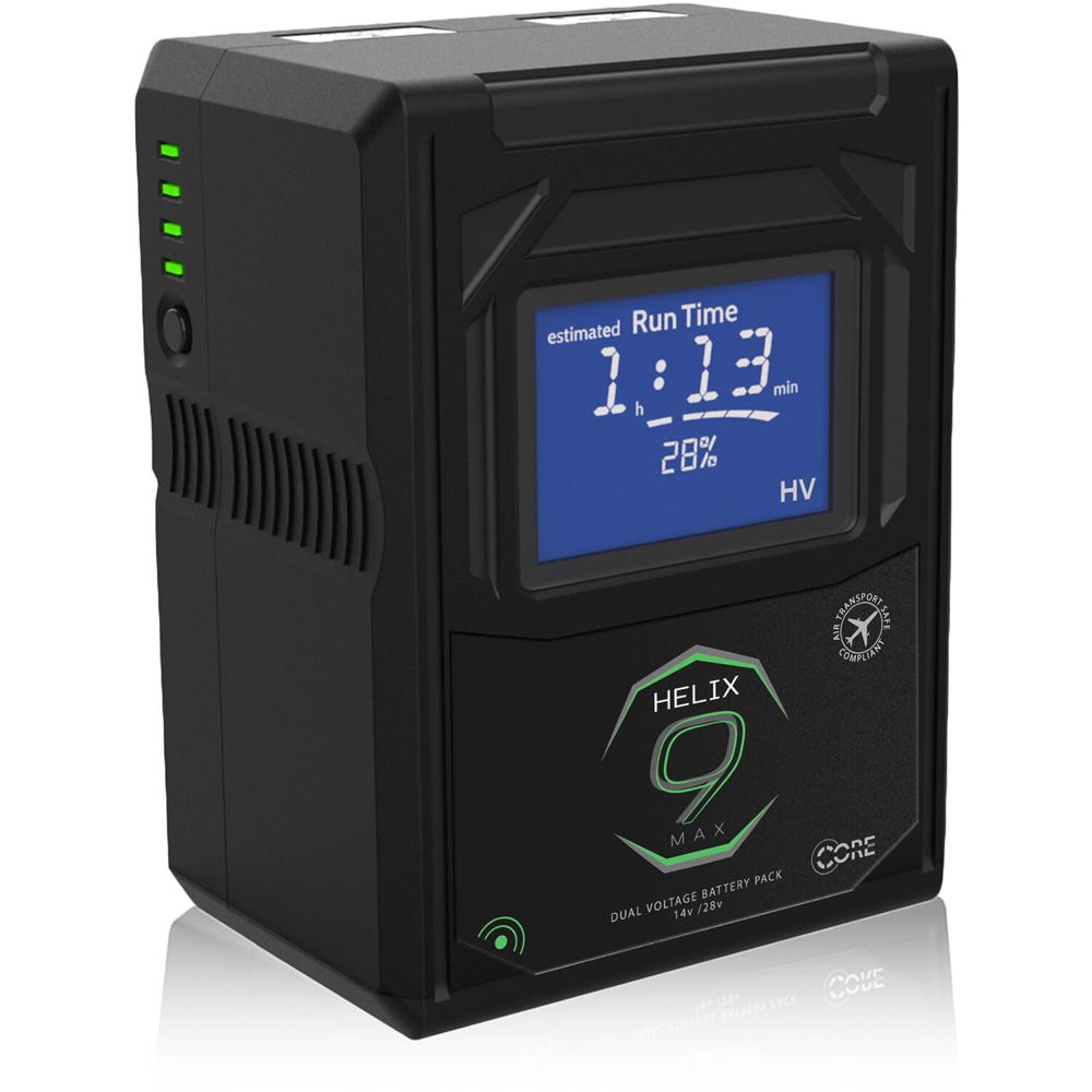 Core SWX Batería de Litio-Ion V-Mount Helix Max 98Wh - Dual-Voltage 14V & 28V, 20A a 16.8
