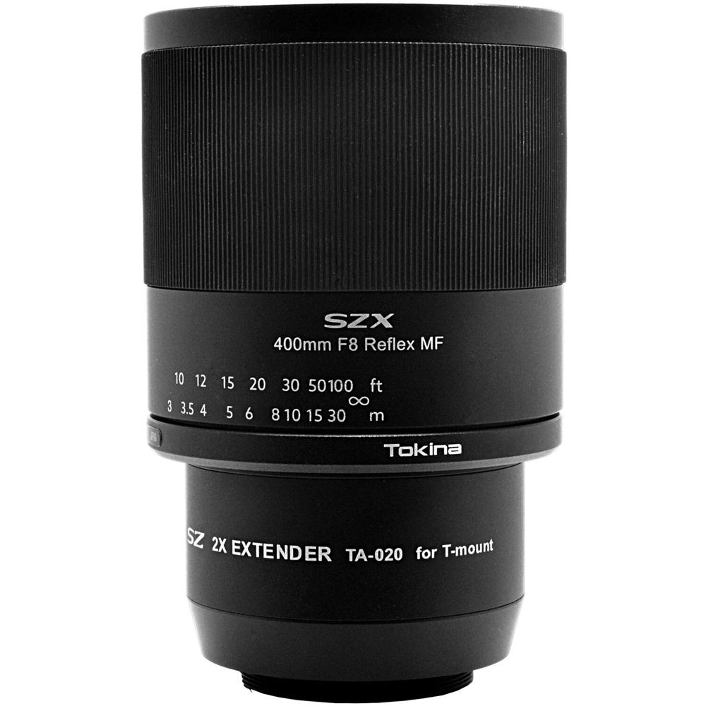 Tokina SZX 400mm f/8 Reflex MF Lens con Extensor 2x para Nikon Z - Teleobjetivo Catadiópt