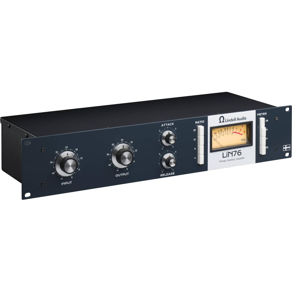 Lindell Audio LiN76 Compresor Limitador Vintage 4:1, 8:1, 12:1, 20:1, VU Meter, Transforma
