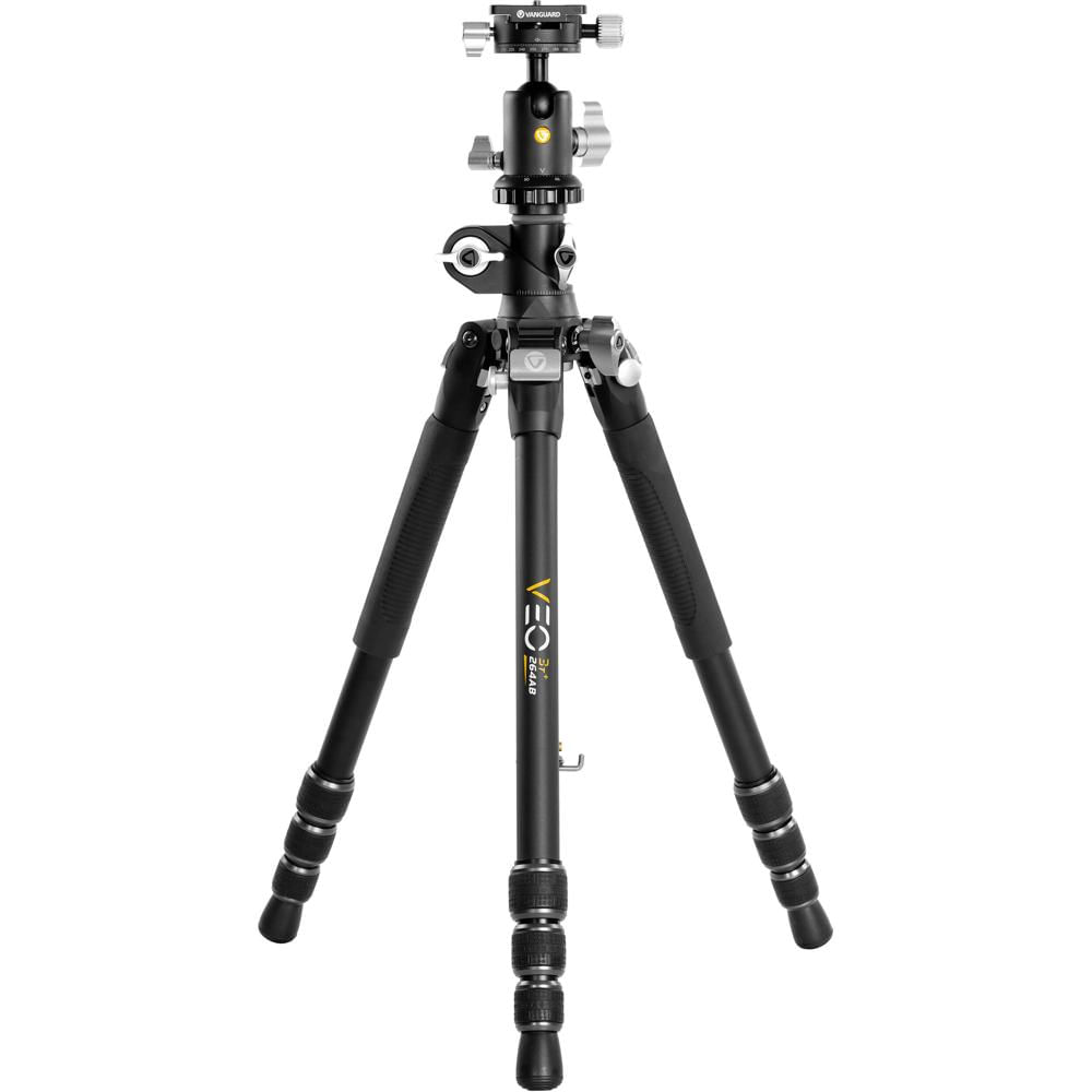 Vanguard Tripode de Viaje VEO3T+264AB con Cabezal de Bola VEO BH-160S y Monopod, Aluminio,