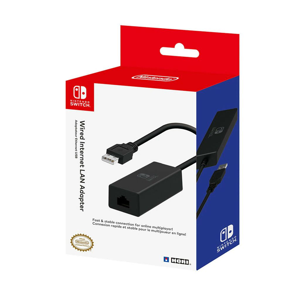 Adaptador Nintendo Switch LAN Hori