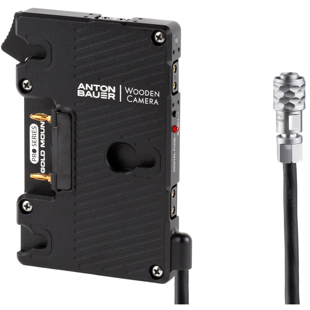 Anton/Bauer Soporte de Batería Gold Mount con Salida de 2 Pines para BMPCC 6K/4K