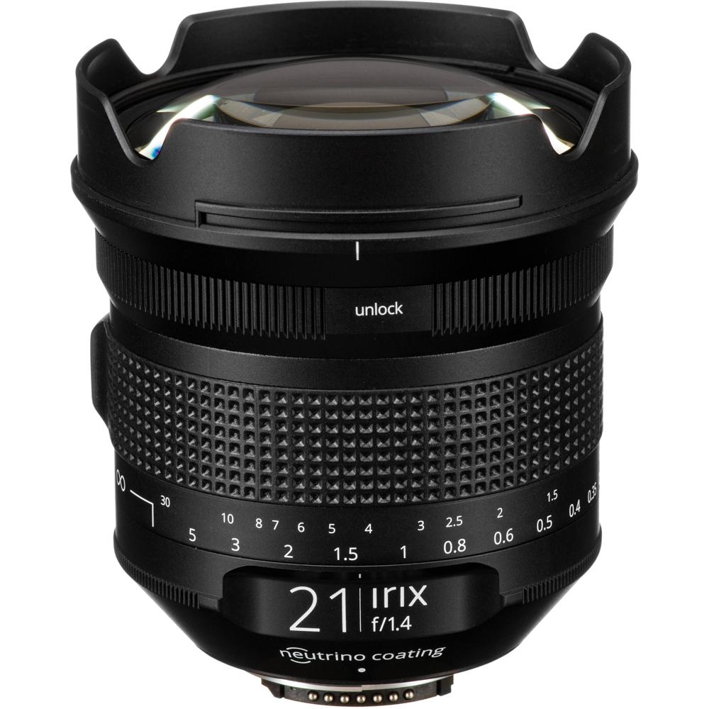 IRIX 21mm f/1.4 Dragonfly Lens Nikon F - Gran Angular, Diseño Óptico Avanzado, Enfoque M