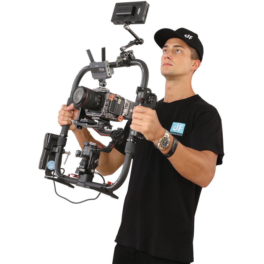 DigitalFoto Ring Grip Avanzado con Base de Poder para DJI RS 2, RS 3 y RS 3 Pro - Soporte