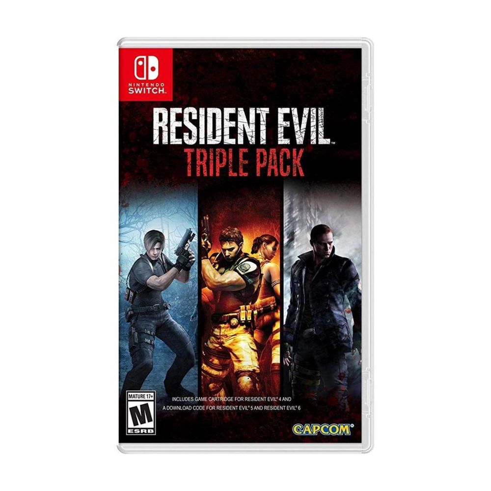 3 JUEGOS EN 1 RESIDENT EVIL TRIPLE PACK 4,5,6 PS5 - Fast Store Peru