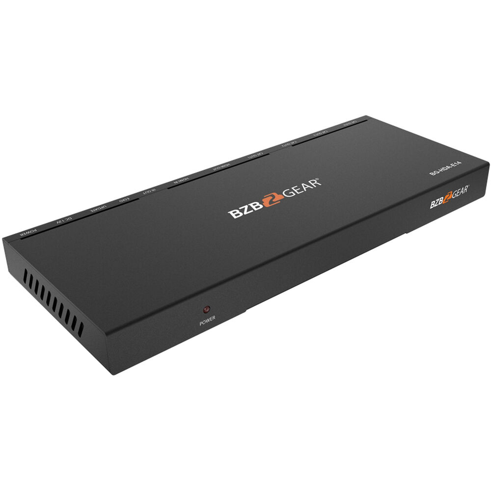 BZBGEAR Splitter HDMI 1x4 4K30/1080p con 4 Receptores, Soporte EDID y HDCP 1.4