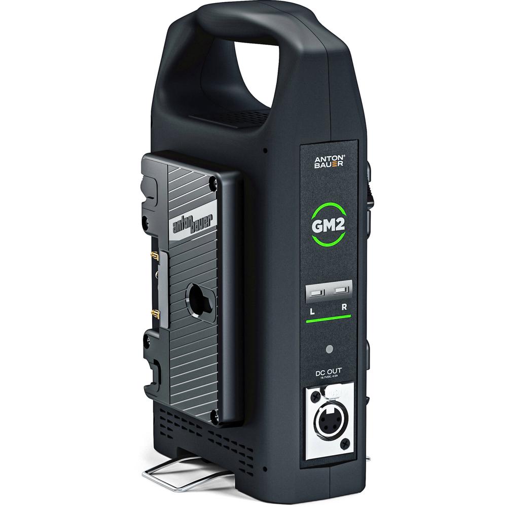 Anton/Bauer Cargador Doble GM2 para Baterías Gold Mount con Salida XLR de 4 Pines