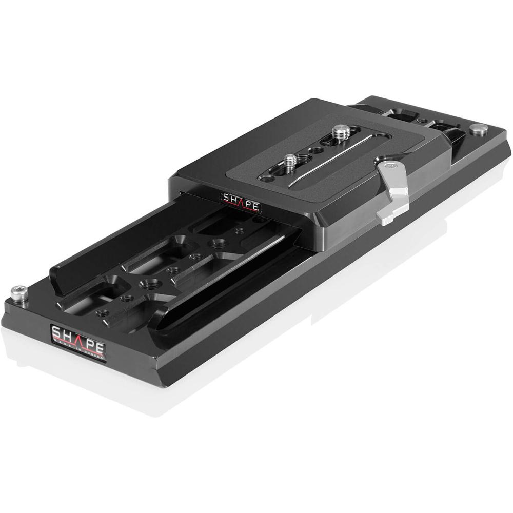 SHAPE Placa Dovetail ARRI de 12"" con Puente Universal - Aluminio, Superficie Antideslizant