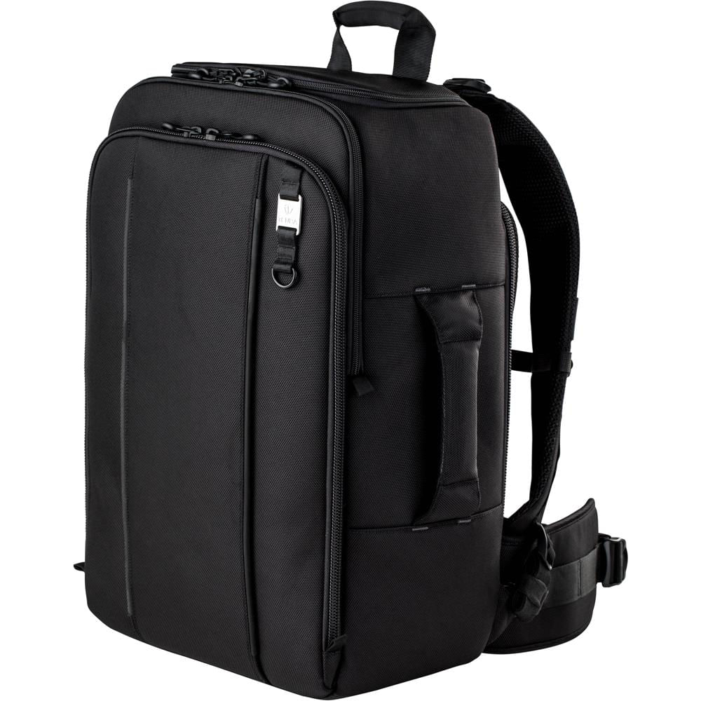 Tenba Mochila Roadie 20 Negra - Capacidad para 2 Cámaras DSLR, 6-8 Lentes, Compartimento