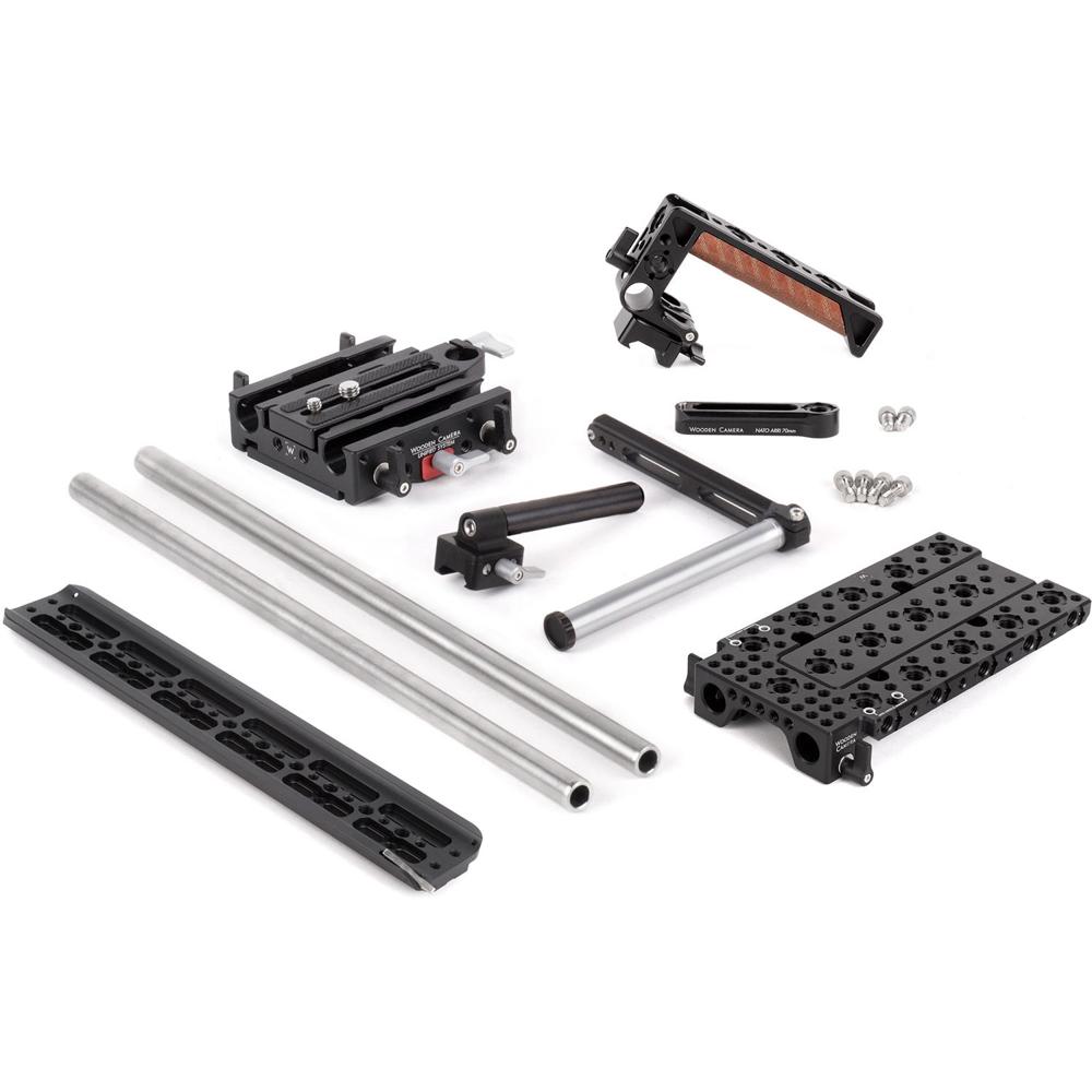 Wooden Camera Kit de Accesorios Unificado Pro para Sony PXW-FX9 - Baseplate Unificado, Dos