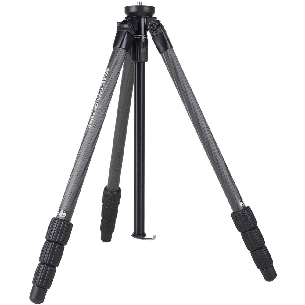 SLIK Pro CF-634 Trípode de Carbono 6.6 lb, Altura Máxima 62.6""