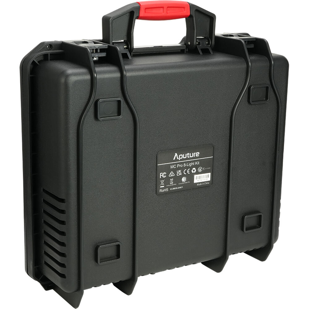 Aputure MC Pro 8-Light Charging Case - Estuche de Carga para 8 Luces, Resistente al Agua I