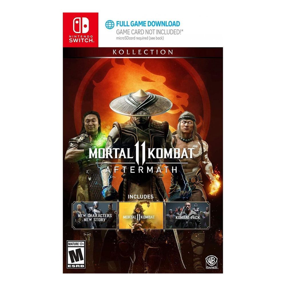 Juego Nintendo Switch Mortal Kombat 11 Aftermath