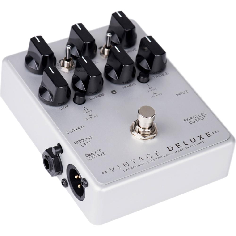 Darkglass Electronics Vintage Deluxe 3.0 Pedal Preamplificador de Bajo con EQ Activo de 4