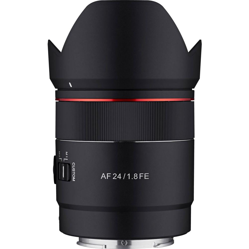 Samyang 24mm f/1.8 AF Objetivo Compacto Autofocus para Sony E - Apertura f/1.8, 2 ASPH, 3