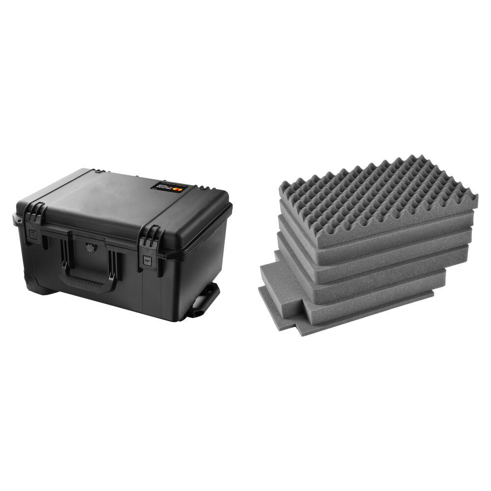 Pelican iM2620 Estuche de Transporte con Espuma - Resina HPX, Resistente a Golpes y Agua