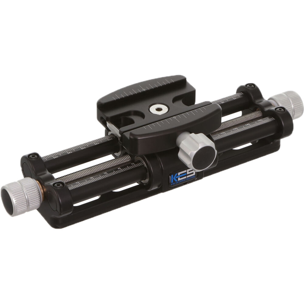 Kirk FR3 Riel de Enfoque de Aluminio 6061-T6 con Bolsa de Neopreno