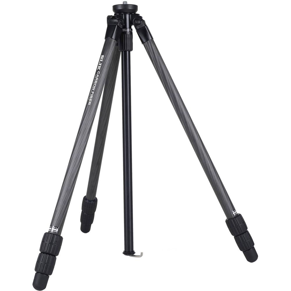 SLIK Pro CF-633 Trípode de Carbono 6.6 lb, Altura Máxima 64.2""