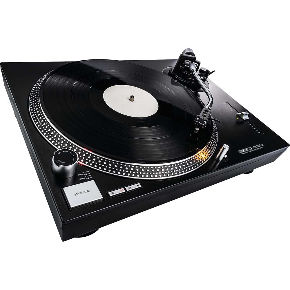 Reloop RP-2000 MK2 Tornamesa DJ Quartz-Driven con Platter de Aluminio y Brazo Tonal S-Shap